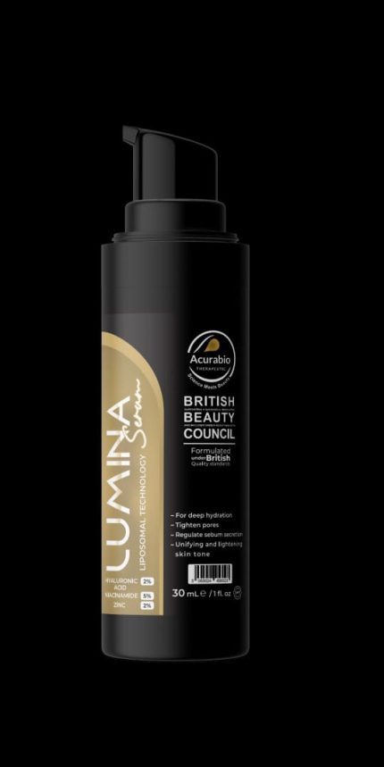 Lumina Hyaluronic Acid 2% + Vitamin B3 5% + Zinc 2% Serum